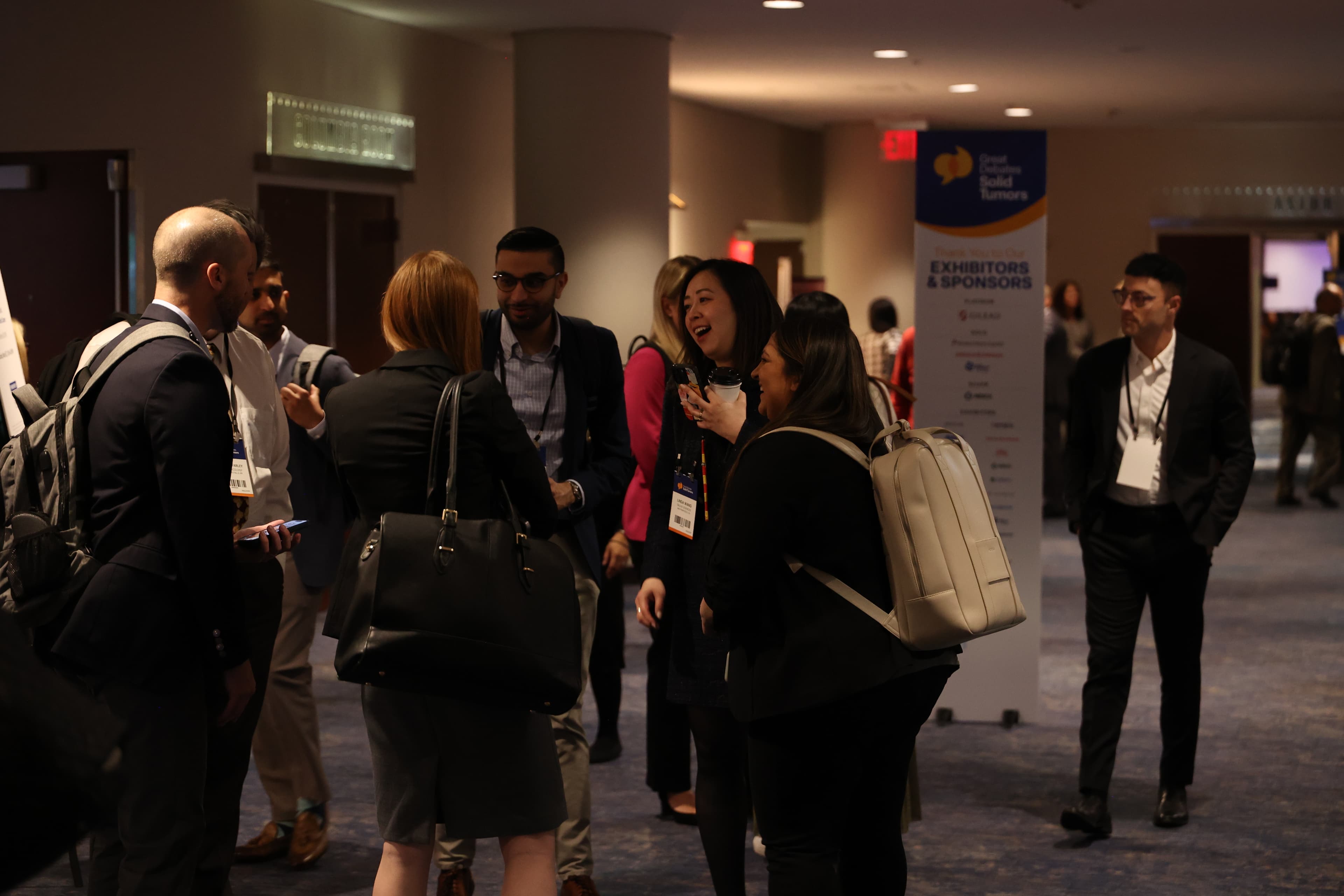 Participants in the OLN Great Debates in Solid Tumors event