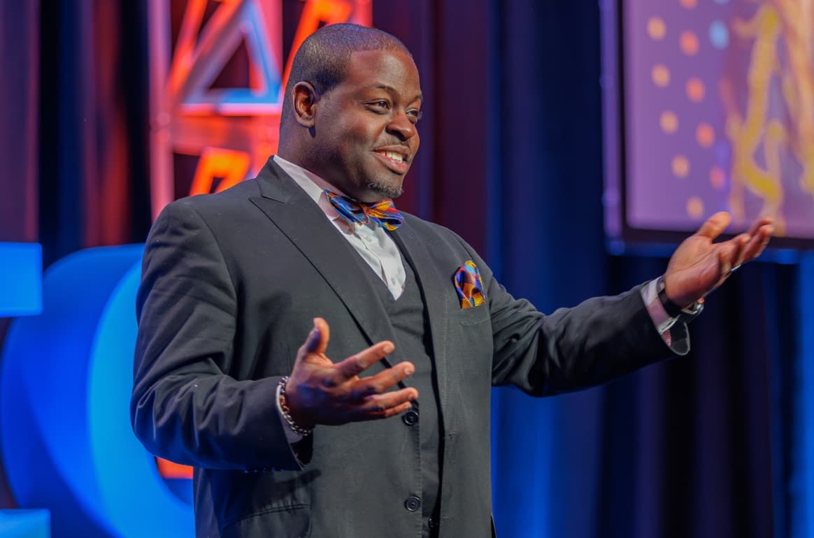 Kevin Williams speaking at Psych Congress
